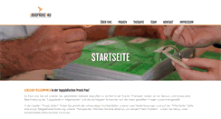 Desktop Screenshot of logopaedie-pau.de