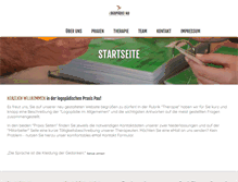 Tablet Screenshot of logopaedie-pau.de